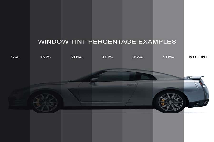 Tint shade options